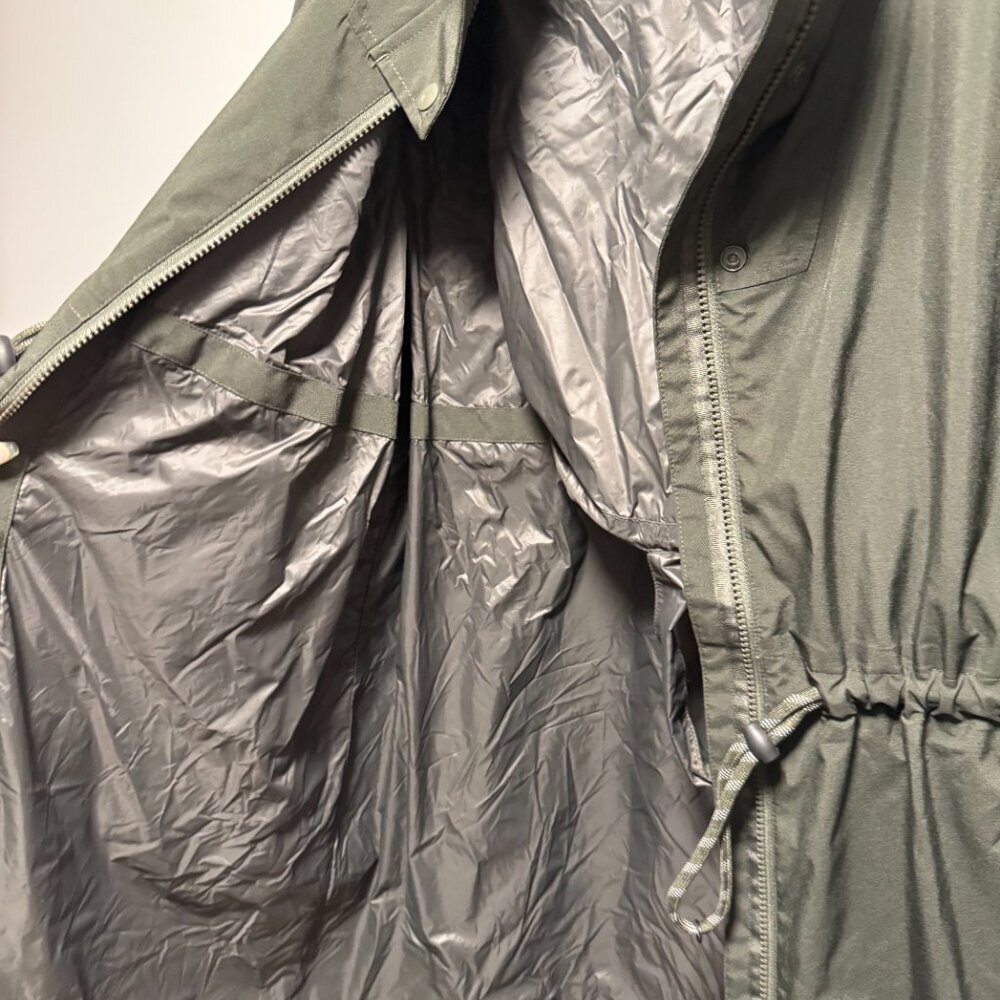 Lole Piper Oversized Packable Rain Jacket Olive Large NWOT - Picture 6 of 10